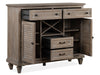 Lancaster - Server - Dovetail Gray Magnussen Furniture