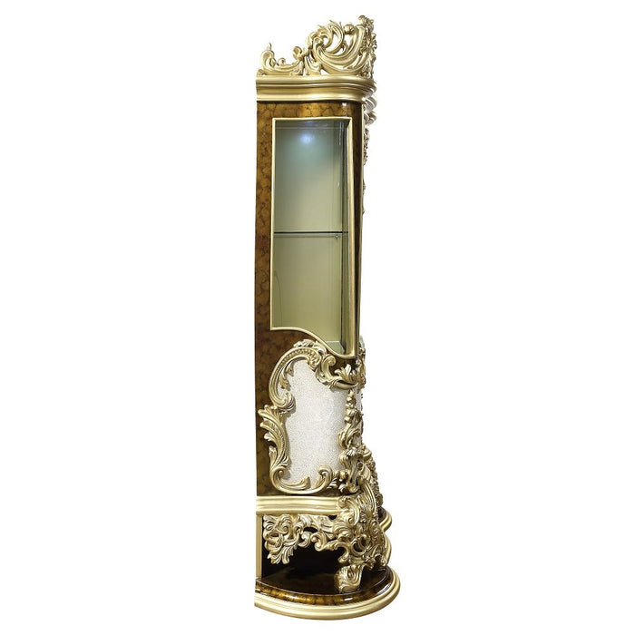 Desiderius - Curio - Antique Gold & Hand-Painted Brown ACME