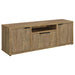 Noriega - 3 Piece TV Entertainment Center, Open & Concealed Storage - Wood Furniture Max