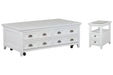 Heron Cove - Lift Top Storage Cocktail Table Set Magnussen Furniture