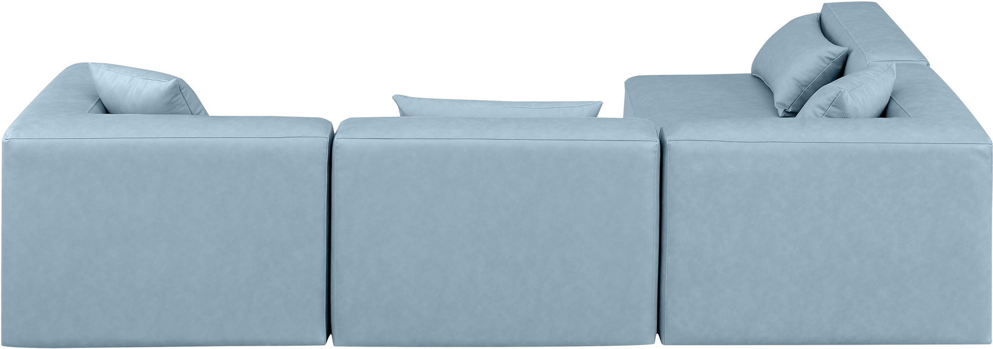 Cube - 4 Piece Modular Corner Sectional Meridian Furniture