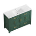 Bathroom Vanity With Sink Combo, 4 Soft Close Doors And 4 Drawers Home Essentials