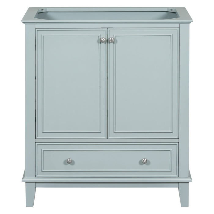 Modern Bathroom Vanity Base Only With Doors And Drawer Hearth and Haven