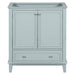 Modern Bathroom Vanity Base Only With Doors And Drawer Hearth and Haven
