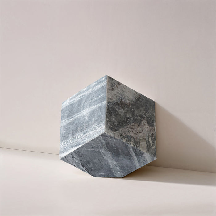 Block - Marble Decorative Cube Meridian Furniture