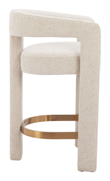 Saiko - Counter Stool - Beige Zuo Modern