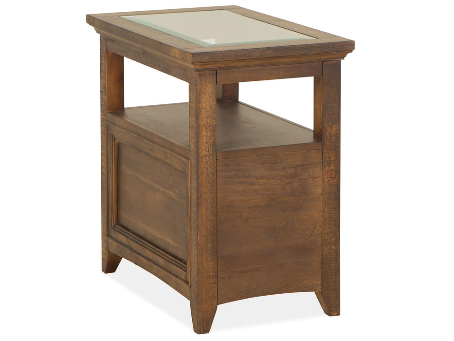 Bay Creek - Chairside End Table - Toasted Nutmeg Magnussen Furniture