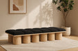 Pavilion - 12 Piece Modular Bench With Natural Base Meridian Furniture