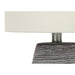 Lighting, Table Lamp, Ceramic, Contemporary - Gray / Cream 8th Street