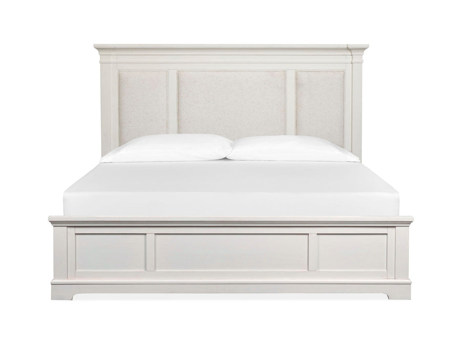 Kingston - Complete Panel Bed With Upholstered Headboard Magnussen Furniture