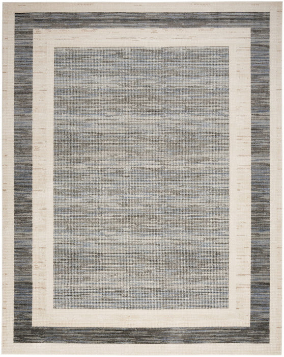 9' x 12' Geometric Area Rug - Gray
