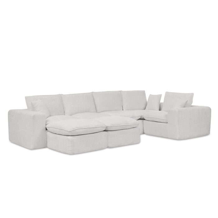 Sectional Sofa With Moveable Ottoman Home Essentials