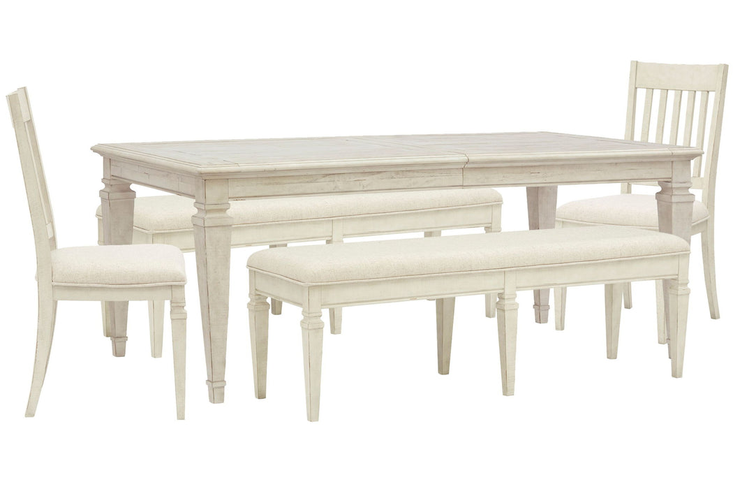 Newport - 5 Piece Extendable Rectangular Dining Table Set Magnussen Furniture