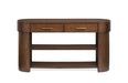 Holloway - Oval Sofa Table - Toasted Almond Magnussen Furniture