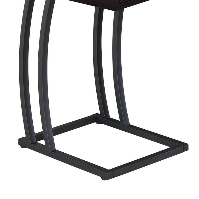 Hi-Tech Accent Table With USB Ports Furniture Max