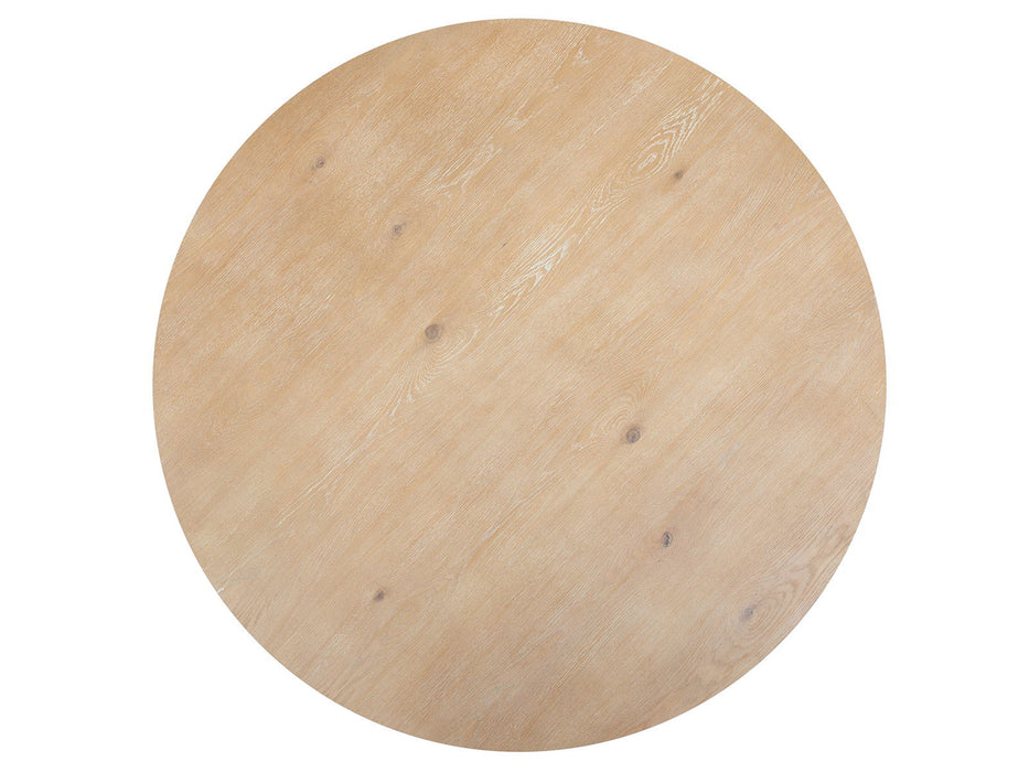 Somerset - Round Dining Table - Butternut and Omari Natural Magnussen Furniture