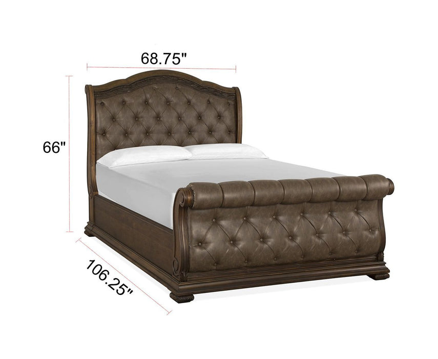 Durango - Upholstered Sleigh Bed Magnussen Furniture