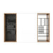 Wall Mounted Bathroom Mirror Cabinet With Storage - Imitative Oak Home Essentials
