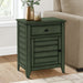 Accent Nightstand, Storage Drawer, Transitional 8th Street