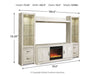 Bellaby - Entertainment Center Signature Design by Ashley®