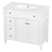 Bathroom Vanity With Sink, 3 Drawers & 2 Doors Hearth and Haven