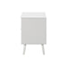 Accent Table & Storage Drawers - White 8th Street