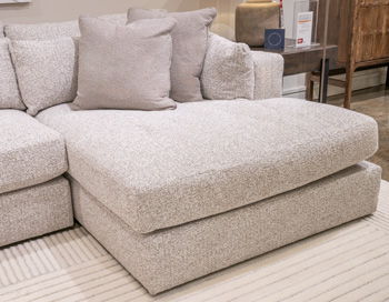 Ashbourne Estate - RAF Corner Chaise - Snowstone