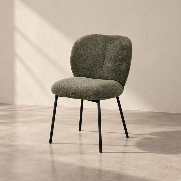 Cassian - Side Chair (Set of 2) - Green Acme