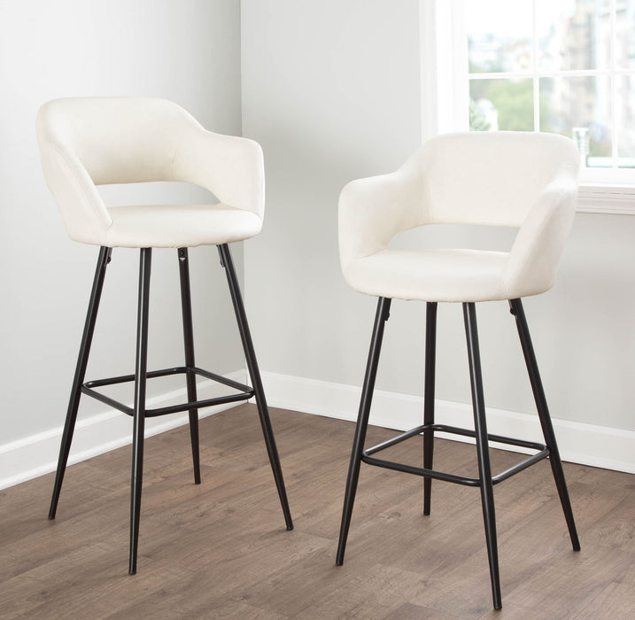 Margarite - Contemporary Barstool (Set of 2) Lumi Source