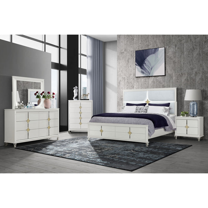 Uriuni - Dresser - Gold / White