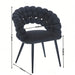 Modern Chair With Tube Legs, Soft Cushions And Comfortable Backrest Home Essentials