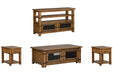 Chesterfield - Lift Top Storage Caster Cocktail Table Set Magnussen Furniture