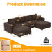 Modern Comfy Upholstered Sofa Cloud Couch & Deep Seat Couches Home Essentials