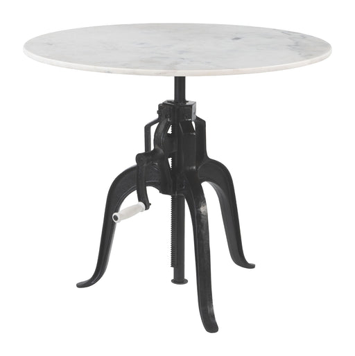 Mufid - Bistro Table - White & Black Zuo Modern