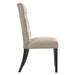 Morland - Side Chair (Set of 2) - Tan Linen & Vintage Black ACME