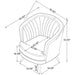 Tufted Upholstered Lounge Seating Chair Furniture Max