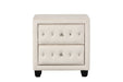 Sophia - 2 Drawer Upholstered Nightstand Matrix Furniture Group