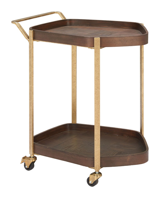 Stela - Bar Cart - Walnut Zuo Modern