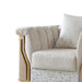 Chateau - Chair - Cream / Brown Matrix Furniture Group