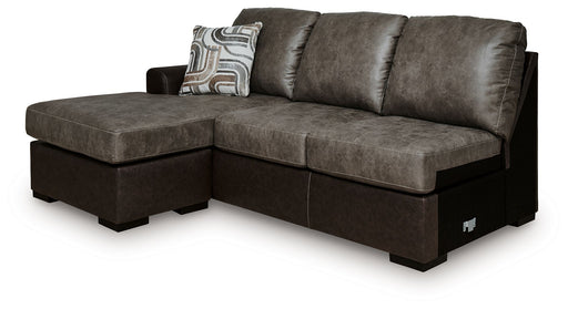 Castille Way - LAF Sofa Chaise - Fossil Signature Design by Ashley®