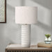 Table Lamp, Lighting, Resin, Transitional - Cream 8th Street