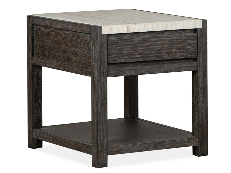 Plum Creek - Rectangular End Table Magnussen Furniture