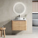 Wall Mounted Bathroom Vanity With Art Sink & 1 Soft Close Door Home Essentials
