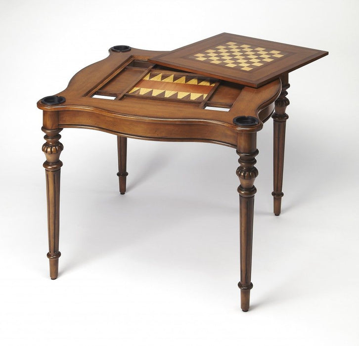 Multi Game Table - Antique Cherry