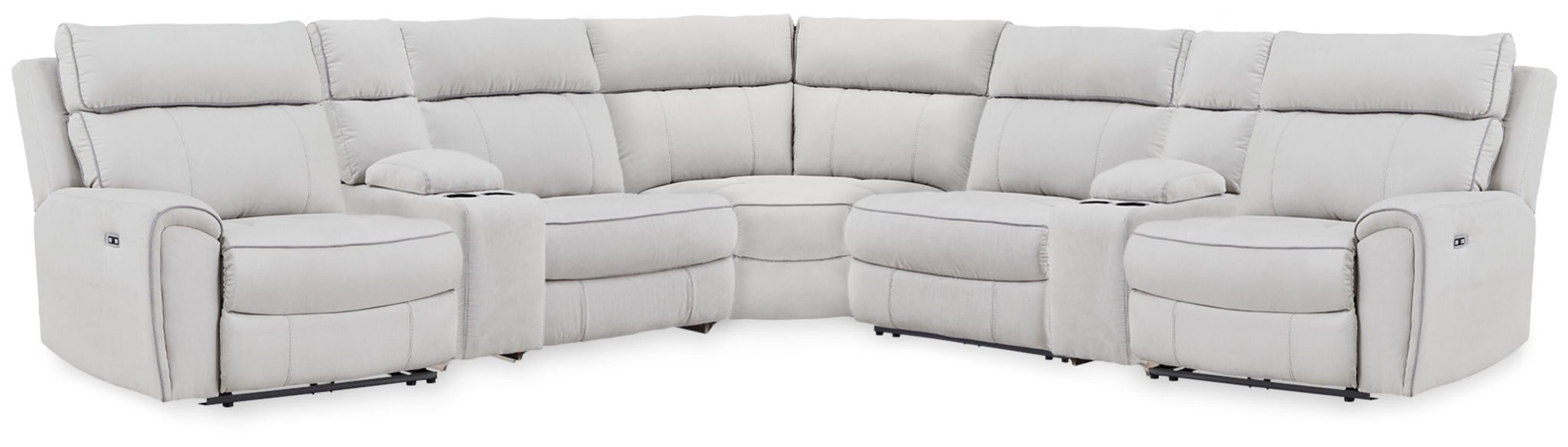 Social Pointe - Reclining Sectional Signature Design by Ashley®