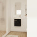 Soft Close Doors Bathroom Vanity With Sink, Compact Wall Mounted Design Basin Home Essentials