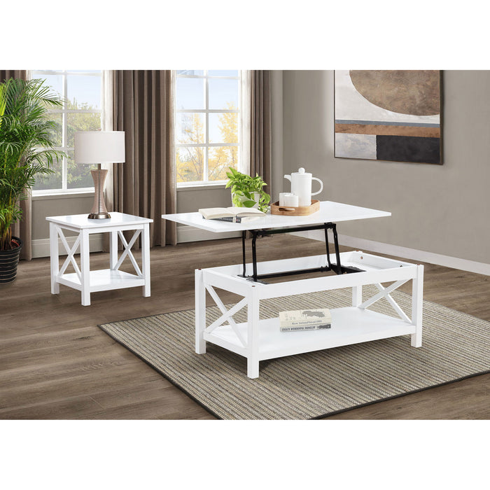 Slater - Table Set With X-Frame Design Furniture Max