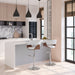 Sheldon - Upholstered Adjustable Swivel Bar Stool Simpli-Home