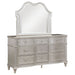 Colwood - 9 Drawer Dresser With Mirror - Silver Furniture Max