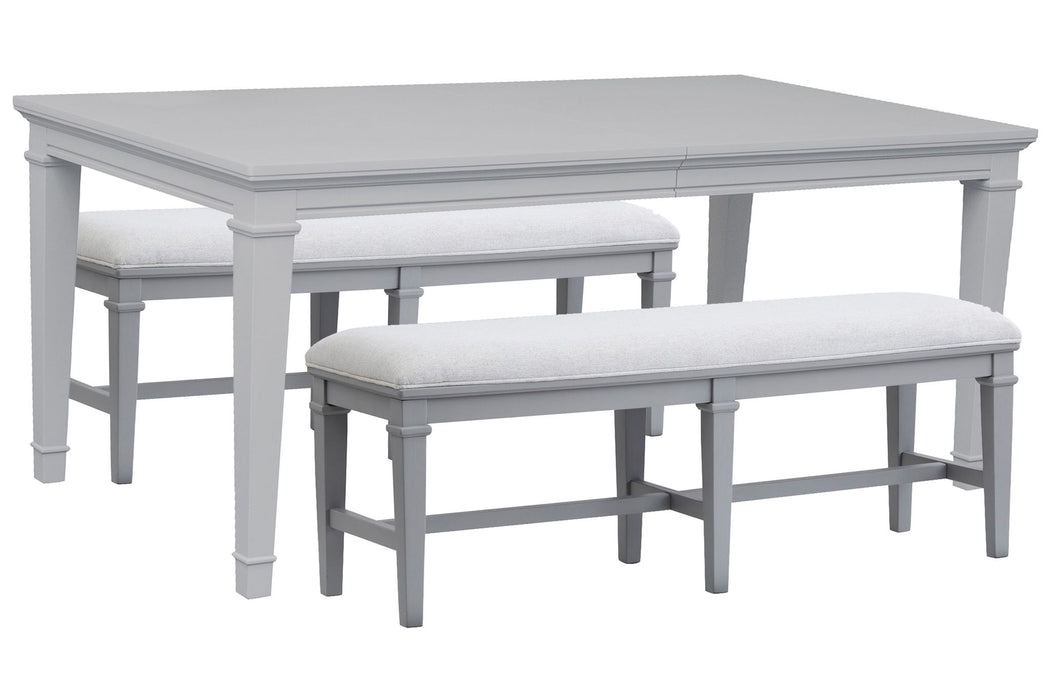 Charleston - Extendable Rectangular Dining Table Set Magnussen Furniture